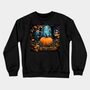 Pumpkin in the Forest Crewneck Sweatshirt